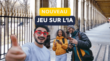 Le palais royal transformé en terrain de jeu pour une activité de team building.